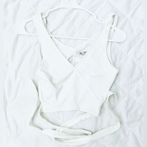 White Hollister shirt